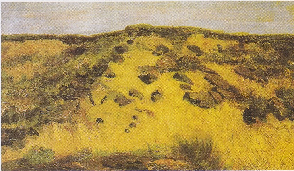 201-Vincent van Gogh-Paesaggio con duna, 1882  